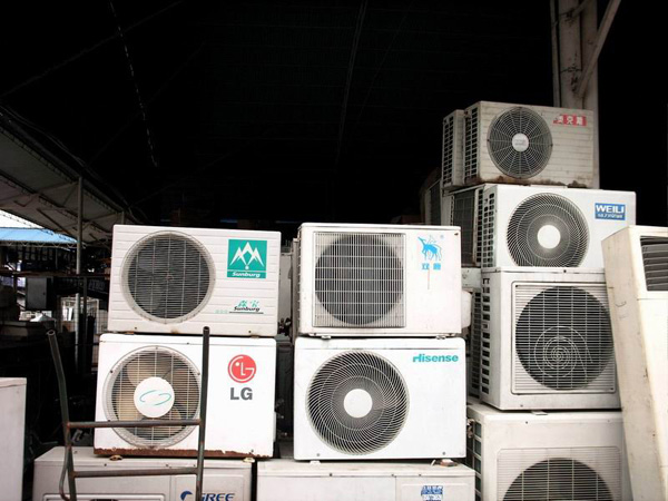 山东济南高价回收二手空调，空调回收 济南旧空调回收 济南中央空调回收